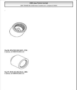 Manuales de reparaciones jeep compass y patriot limited 2007-2009