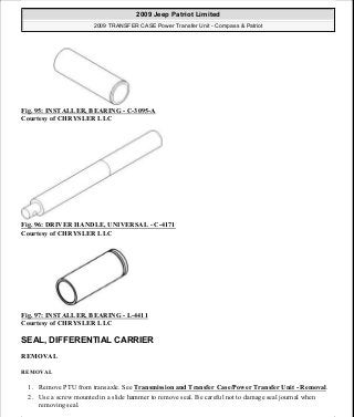 Manuales de reparaciones jeep compass y patriot limited 2007-2009