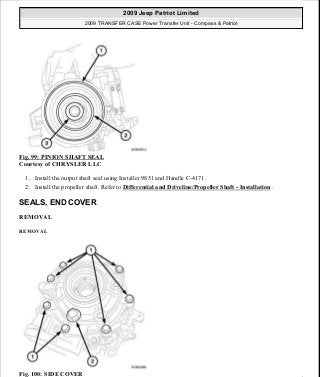 Manuales de reparaciones jeep compass y patriot limited 2007-2009