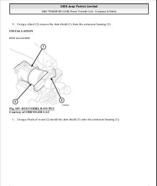 Manuales de reparaciones jeep compass y patriot limited 2007-2009
