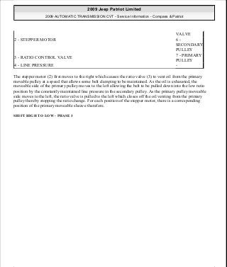 Manuales de reparaciones jeep compass y patriot limited 2007-2009