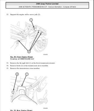 Manuales de reparaciones jeep compass y patriot limited 2007-2009