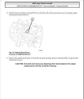 Manuales de reparaciones jeep compass y patriot limited 2007-2009