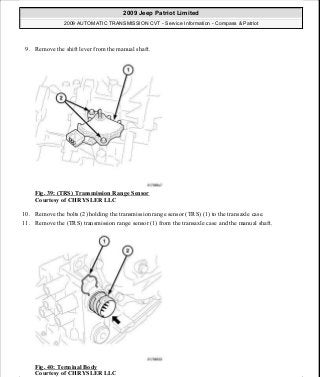 Manuales de reparaciones jeep compass y patriot limited 2007-2009
