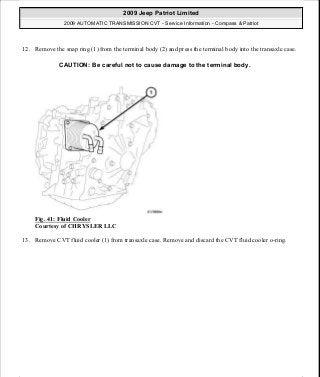 Manuales de reparaciones jeep compass y patriot limited 2007-2009