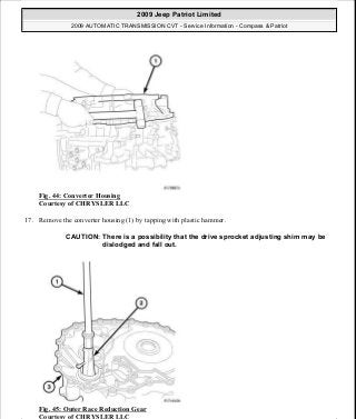 Manuales de reparaciones jeep compass y patriot limited 2007-2009