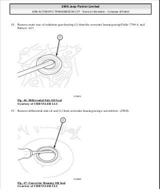 Manuales de reparaciones jeep compass y patriot limited 2007-2009