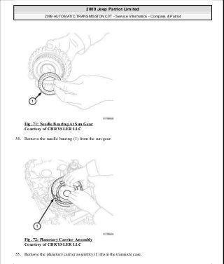 Manuales de reparaciones jeep compass y patriot limited 2007-2009