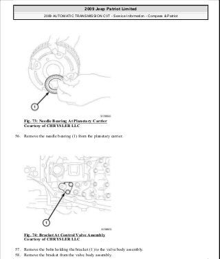 Manuales de reparaciones jeep compass y patriot limited 2007-2009
