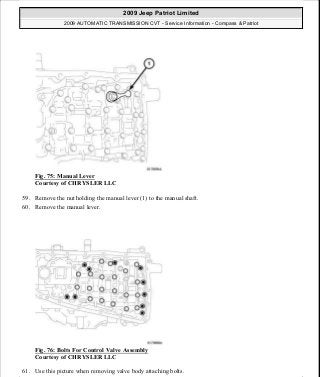 Manuales de reparaciones jeep compass y patriot limited 2007-2009