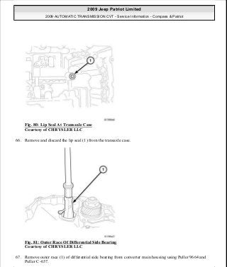Manuales de reparaciones jeep compass y patriot limited 2007-2009