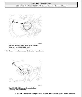 Manuales de reparaciones jeep compass y patriot limited 2007-2009