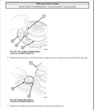 Manuales de reparaciones jeep compass y patriot limited 2007-2009
