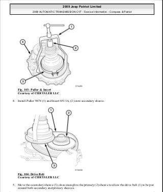Manuales de reparaciones jeep compass y patriot limited 2007-2009