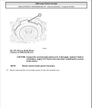 Manuales de reparaciones jeep compass y patriot limited 2007-2009