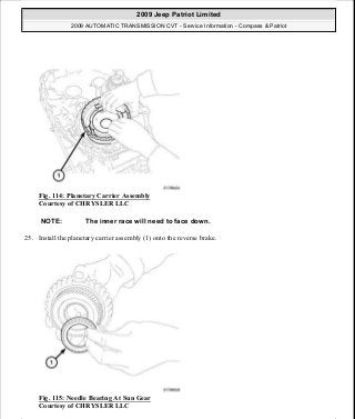 Manuales de reparaciones jeep compass y patriot limited 2007-2009
