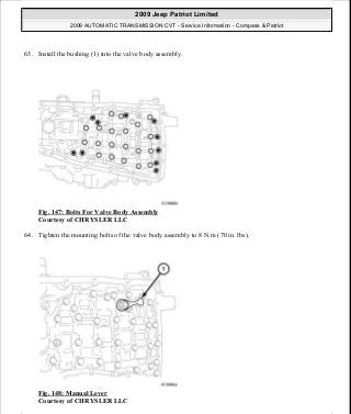 Manuales de reparaciones jeep compass y patriot limited 2007-2009