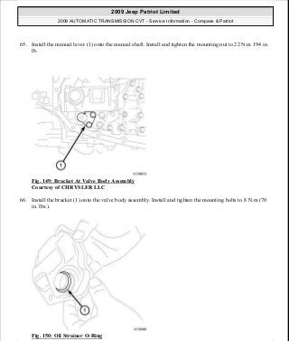 Manuales de reparaciones jeep compass y patriot limited 2007-2009