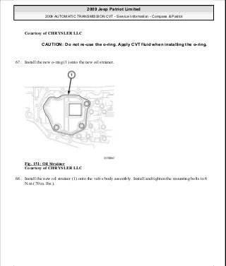 Manuales de reparaciones jeep compass y patriot limited 2007-2009