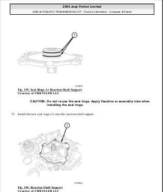 Manuales de reparaciones jeep compass y patriot limited 2007-2009