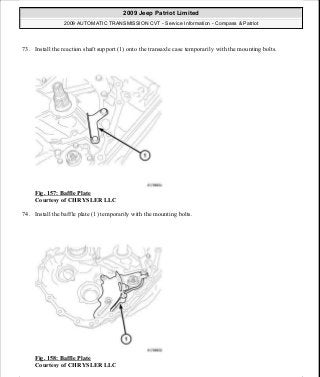 Manuales de reparaciones jeep compass y patriot limited 2007-2009