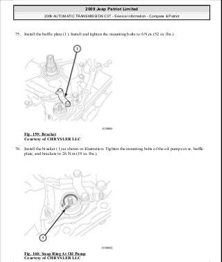 Manuales de reparaciones jeep compass y patriot limited 2007-2009