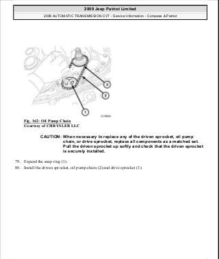 Manuales de reparaciones jeep compass y patriot limited 2007-2009