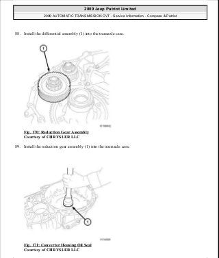 Manuales de reparaciones jeep compass y patriot limited 2007-2009
