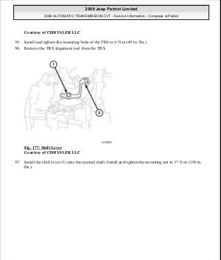 Manuales de reparaciones jeep compass y patriot limited 2007-2009