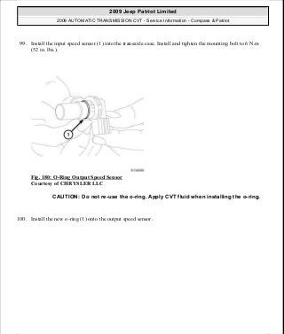 Manuales de reparaciones jeep compass y patriot limited 2007-2009