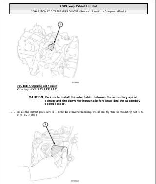 Manuales de reparaciones jeep compass y patriot limited 2007-2009