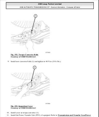 Manuales de reparaciones jeep compass y patriot limited 2007-2009