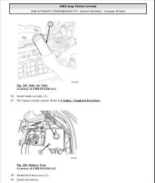 Manuales de reparaciones jeep compass y patriot limited 2007-2009