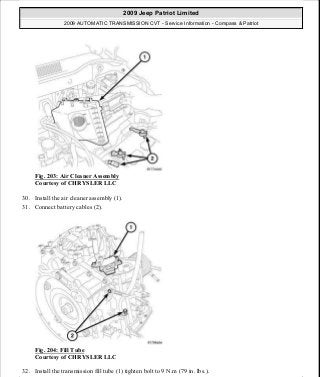 Manuales de reparaciones jeep compass y patriot limited 2007-2009