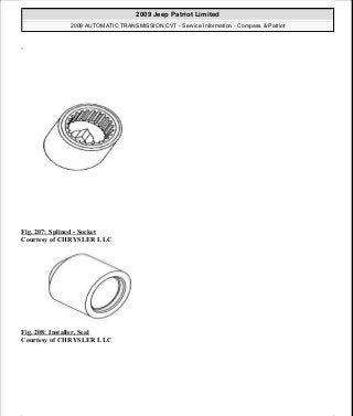 Manuales de reparaciones jeep compass y patriot limited 2007-2009
