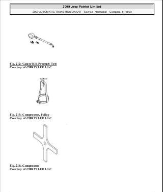 Manuales de reparaciones jeep compass y patriot limited 2007-2009