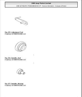 Manuales de reparaciones jeep compass y patriot limited 2007-2009