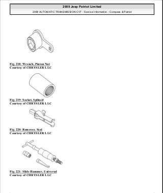 Manuales de reparaciones jeep compass y patriot limited 2007-2009