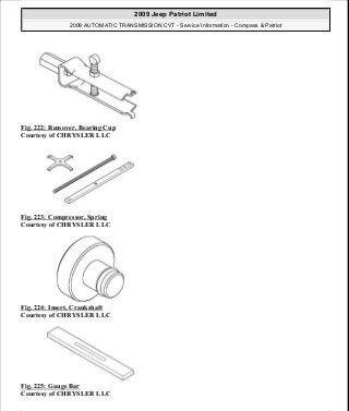 Manuales de reparaciones jeep compass y patriot limited 2007-2009