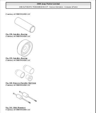 Manuales de reparaciones jeep compass y patriot limited 2007-2009