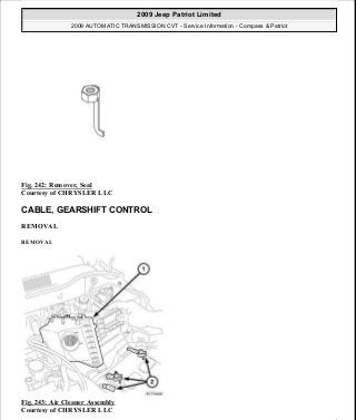Manuales de reparaciones jeep compass y patriot limited 2007-2009