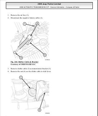 Manuales de reparaciones jeep compass y patriot limited 2007-2009