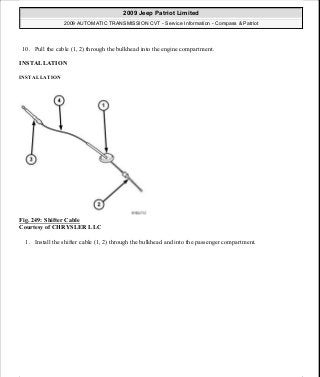 Manuales de reparaciones jeep compass y patriot limited 2007-2009