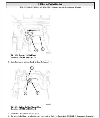 Manuales de reparaciones jeep compass y patriot limited 2007-2009