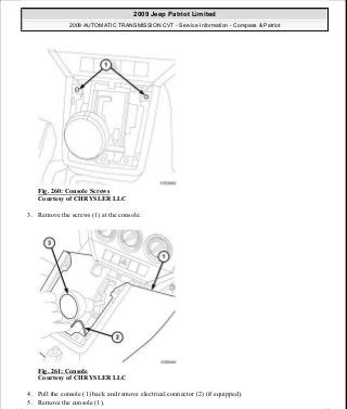 Manuales de reparaciones jeep compass y patriot limited 2007-2009