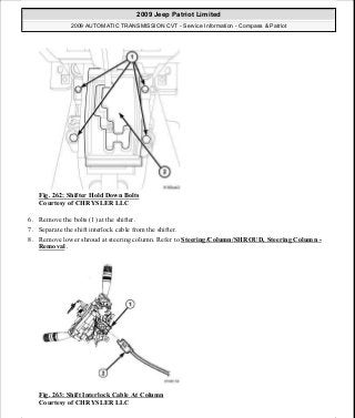 Manuales de reparaciones jeep compass y patriot limited 2007-2009