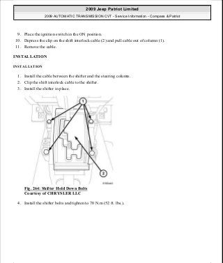 Manuales de reparaciones jeep compass y patriot limited 2007-2009