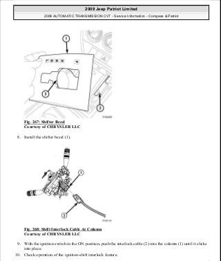 Manuales de reparaciones jeep compass y patriot limited 2007-2009