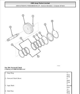 Manuales de reparaciones jeep compass y patriot limited 2007-2009