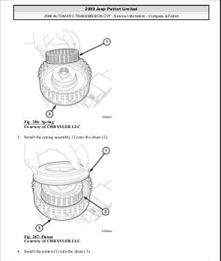 Manuales de reparaciones jeep compass y patriot limited 2007-2009